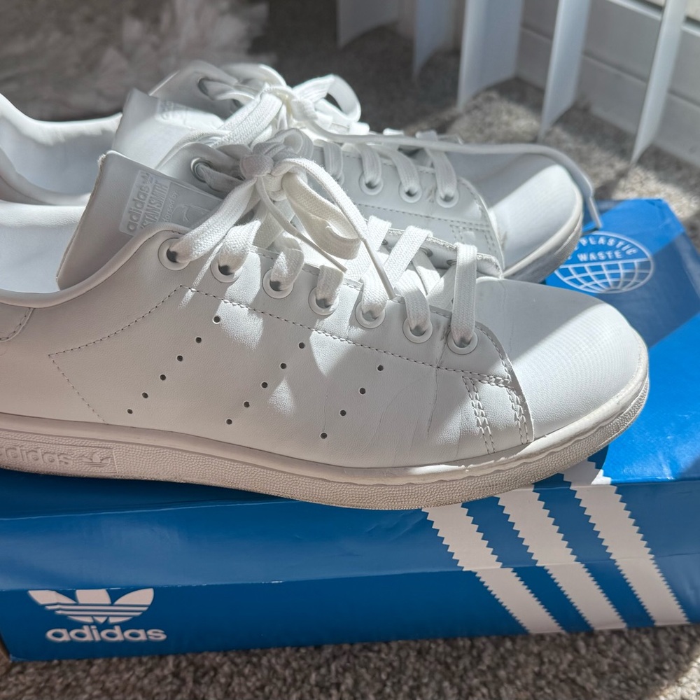 Adidas Classic White Leather Sneakers